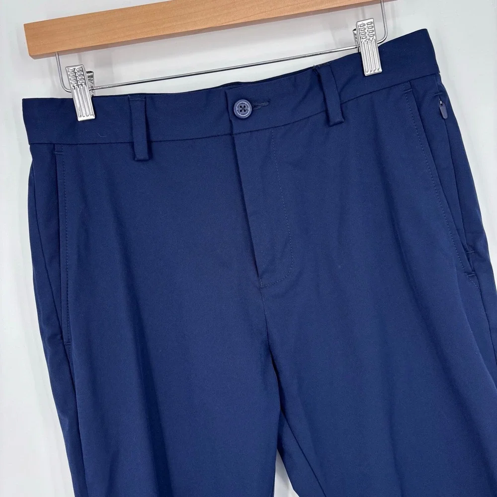 Southern Tide Jack Performance Pants Mens 30x32 Navy Blue Golf Travel Preppy